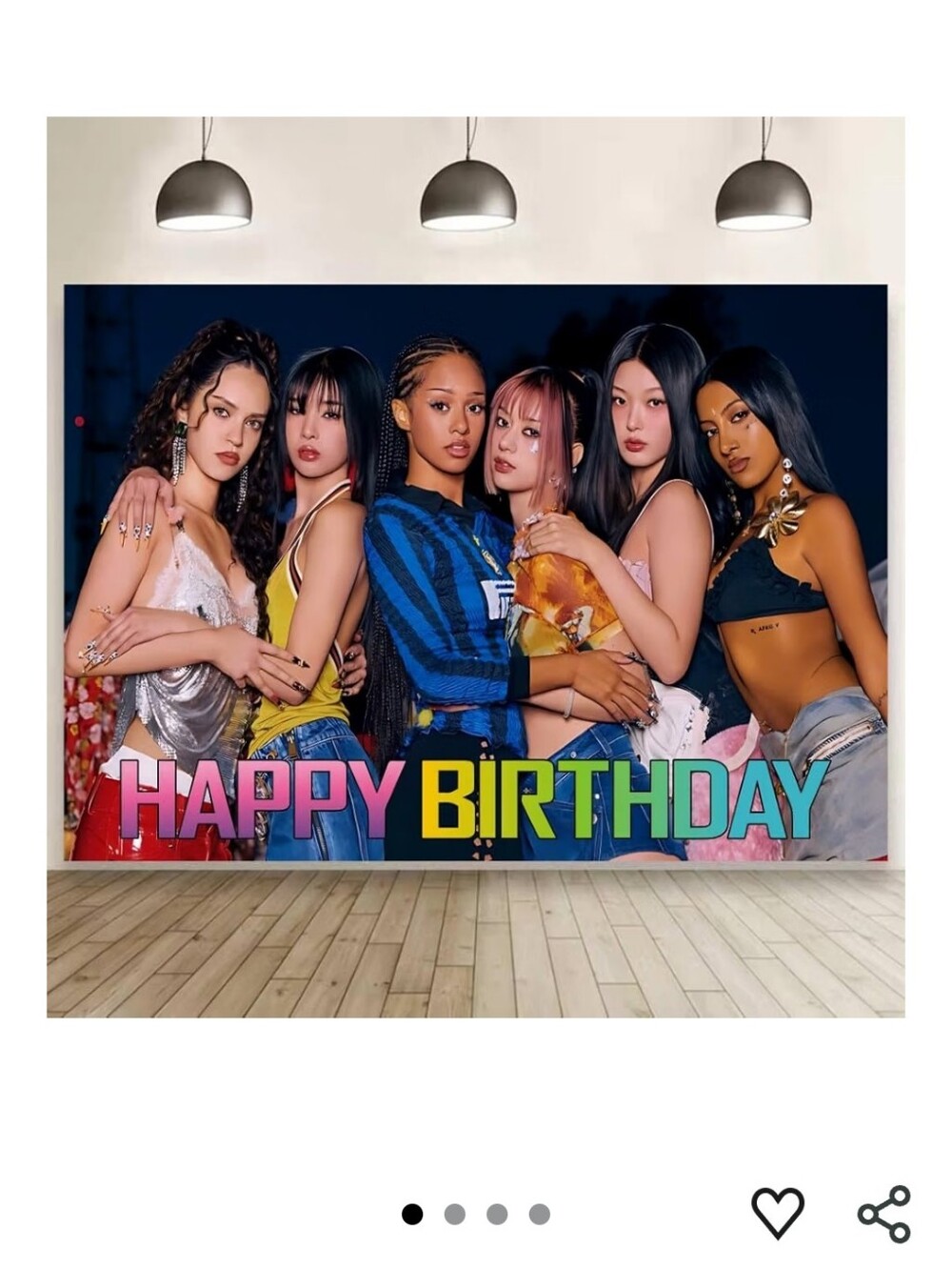 Katseye Birthday Banner